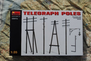 Mini Art 35541a   TELEGRAPH POLES WWII era